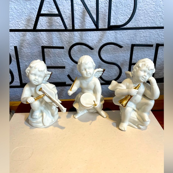 Vintage Mikasa Porcelain Angels set - Picture 1 of 11